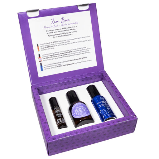 Geschenkbox Zen Bach parfum helpt bij stress