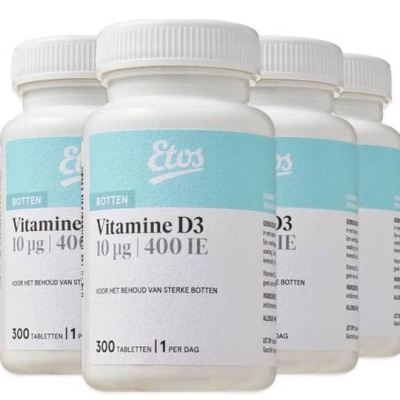 Vitamine D3 10 microgram Etos