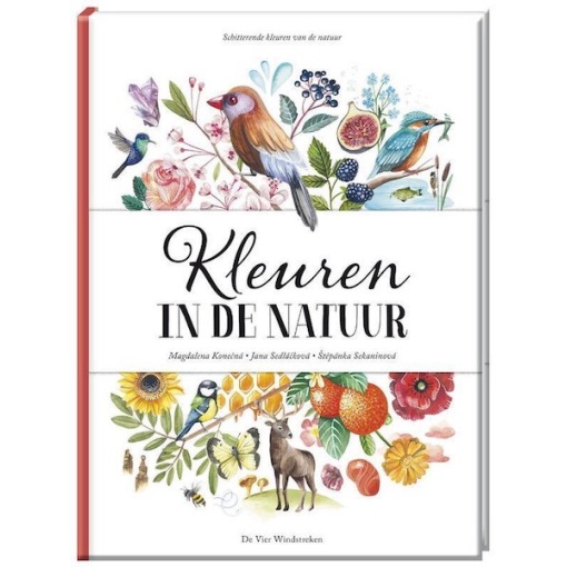 Kinderboek kleuren in de natuur