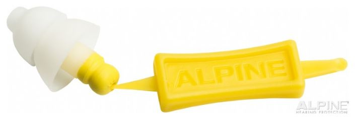 Alpine oordoppen flyfit 12 mm thermoplast wit - Afbeelding 5