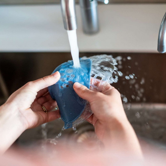 Koziol mondmasker hi afbreekbaar 11 x 6,5 cm roze mt one-size - Afbeelding 5