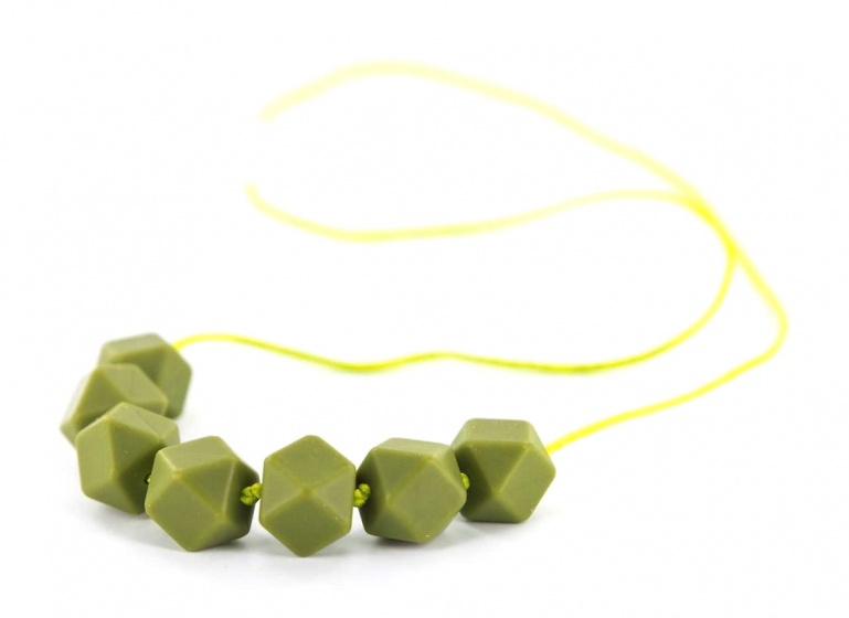 Bijtketting Kola cubes Groen