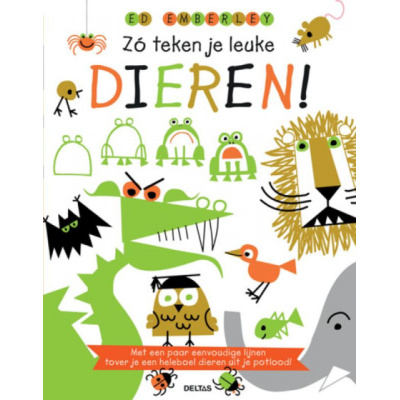 Hobbyboek Zo teken je leuke dieren!