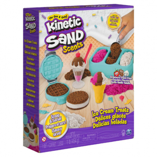 Kinetic Sand IJstraktaties speelset 