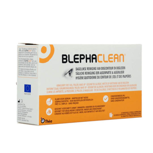 Oogdoekjes steriele compres Blephaclean